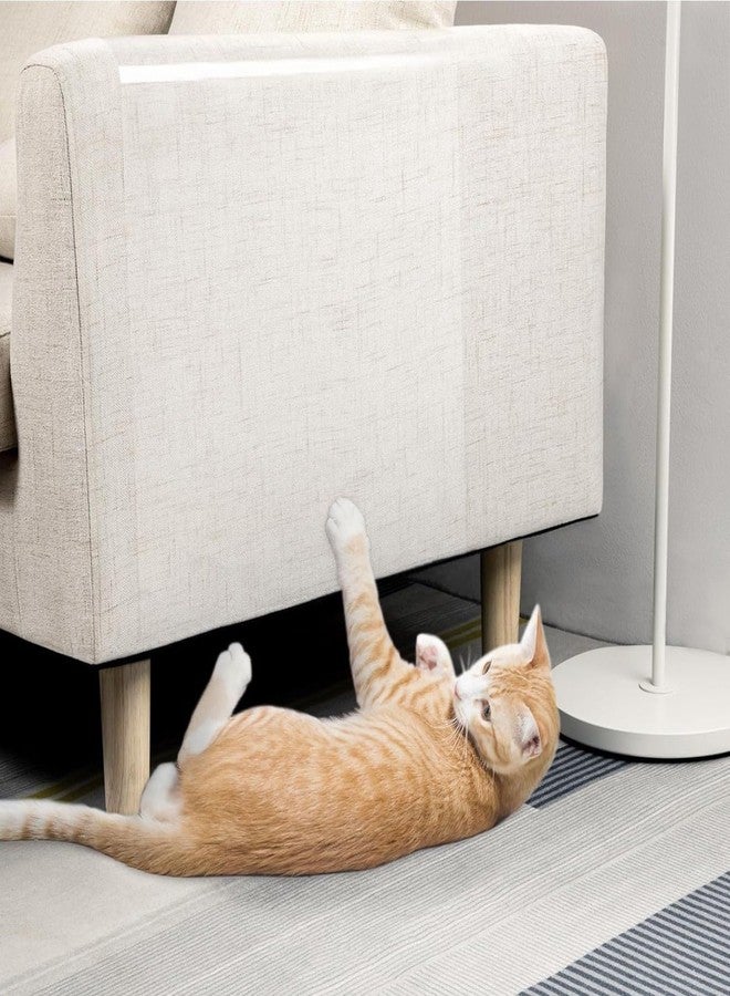 COSMOS STAR Clear Matte Kitchen Wallpaper, Transparent Protective Contact Paper, Removable, Waterproof, Oil Proof, Easy to Clean (Clear Matt, 12x60 inch) - Image 3